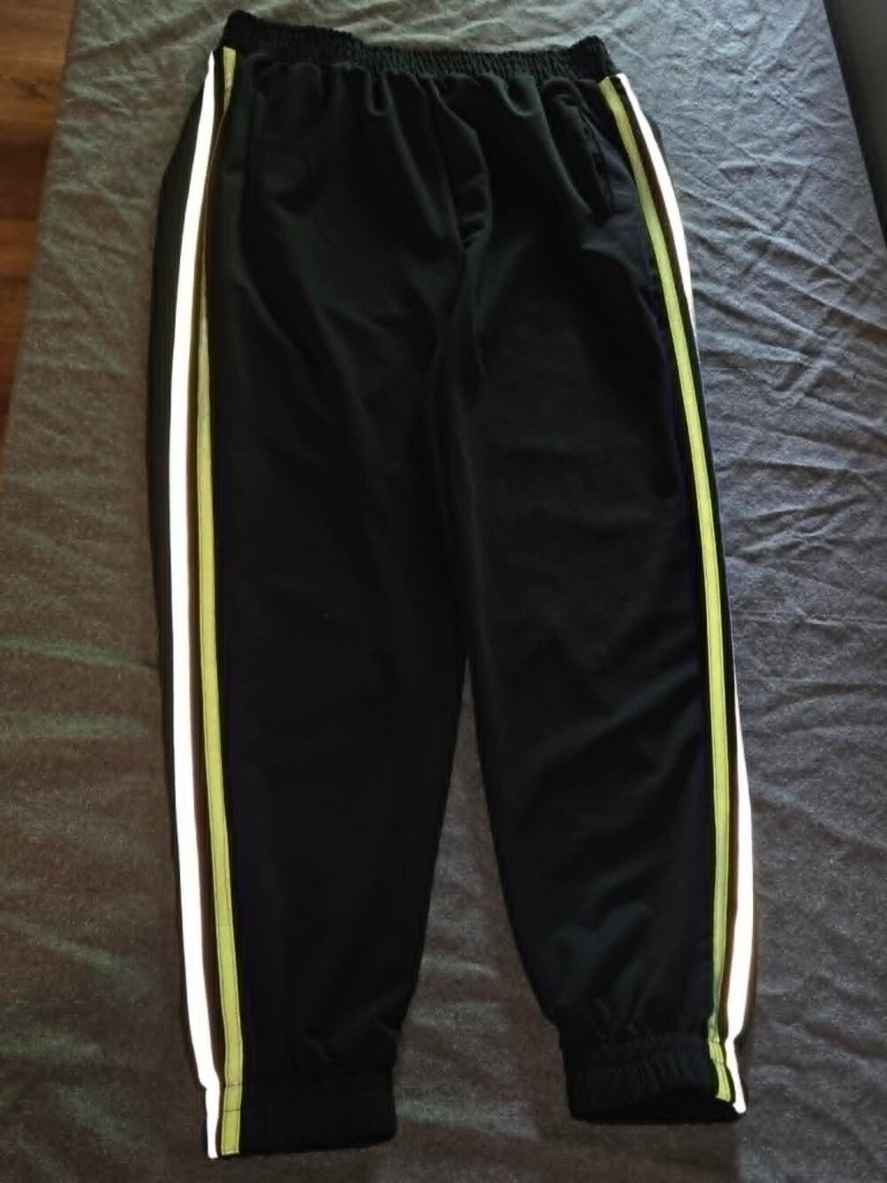 Indera Black Reflective Jogger Pants